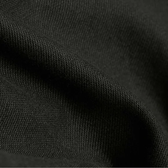 Aritzia TNA Christie Pant Black Wide Leg Pull On Cotton | 2XS Elastic Waist - Picture 16 of 16